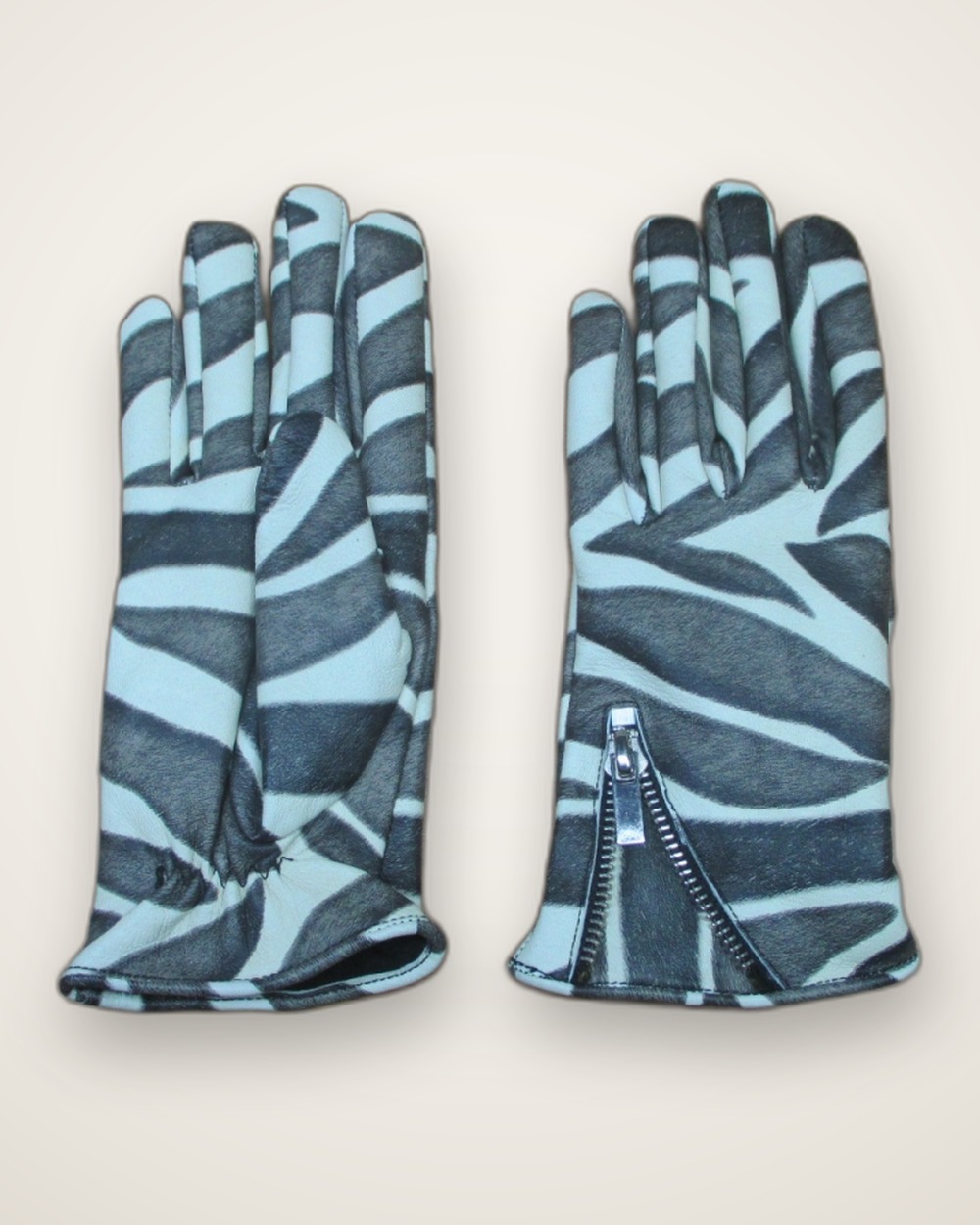 Zebra Print Gloves