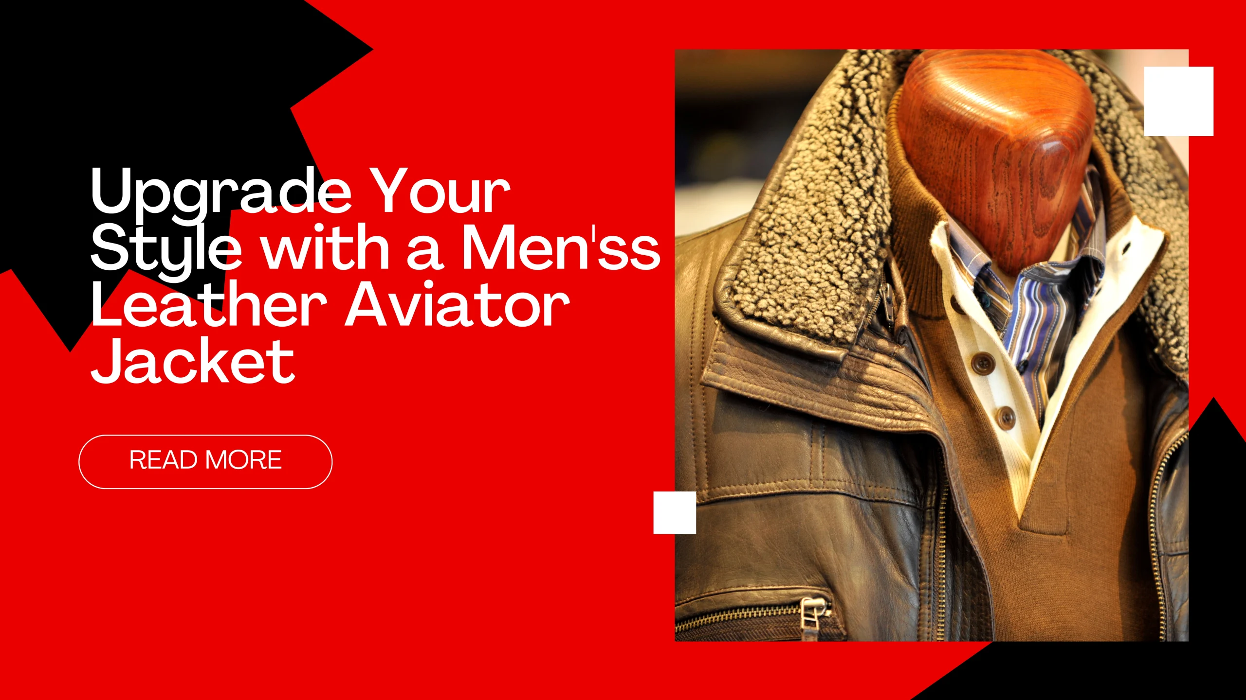 Men's Leather Aviator Jacket in Sialkot | Chamois Premium
