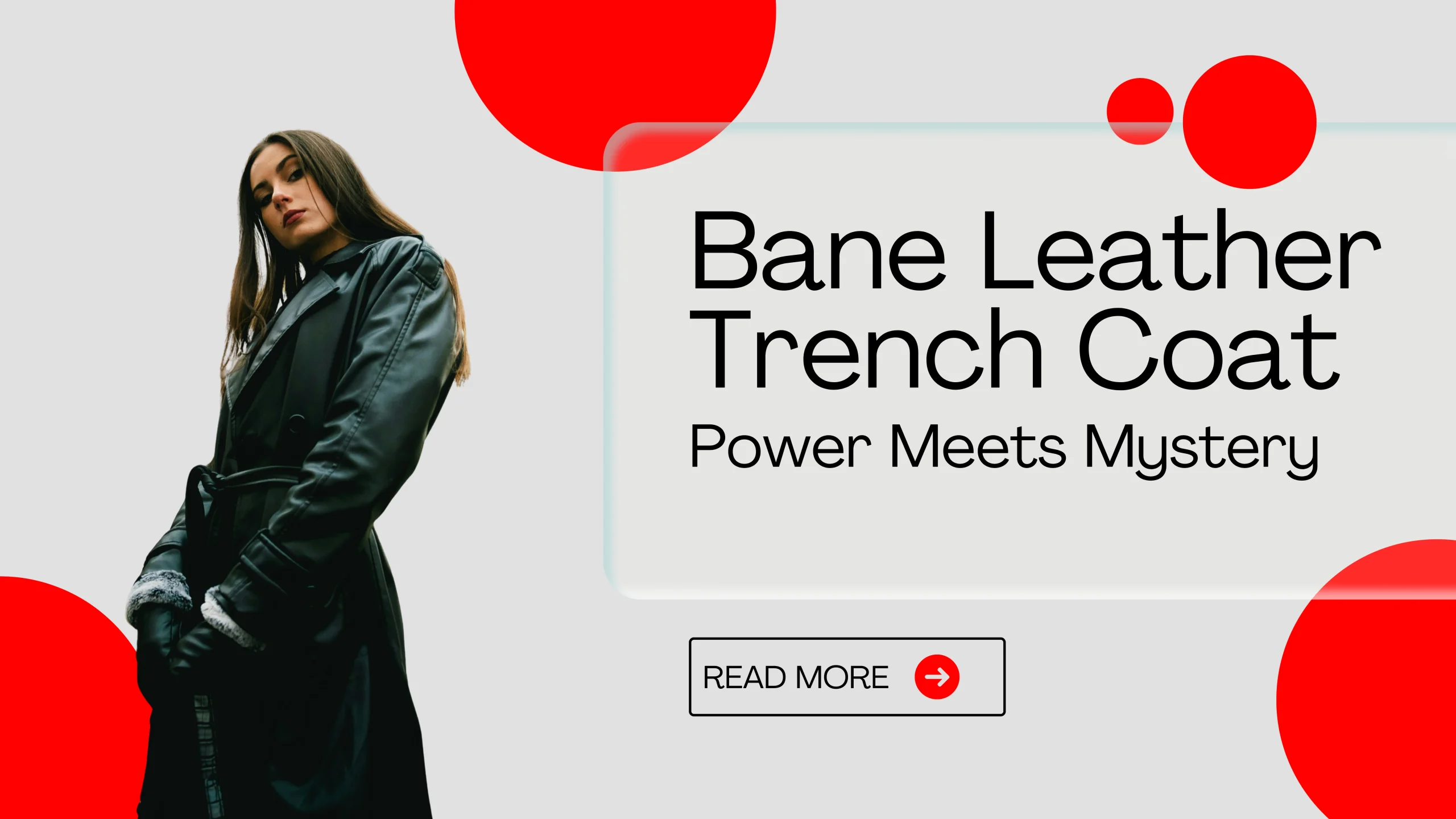 Bane Leather Trench Coat | Expert Chamois Sialkot