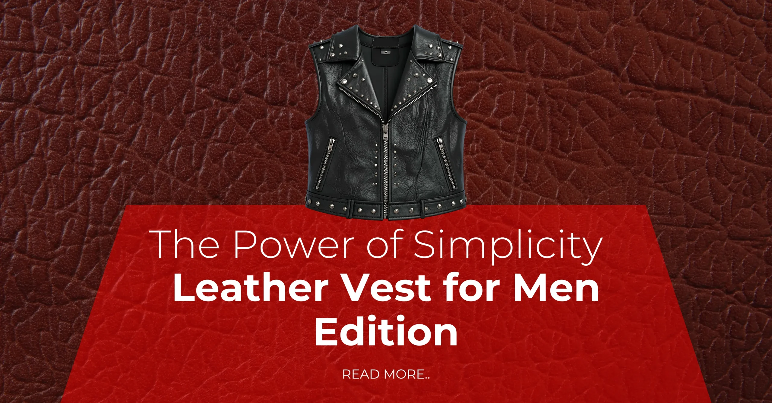 Premium Leather Vest for Men | Chamois Craftsmanship & Style